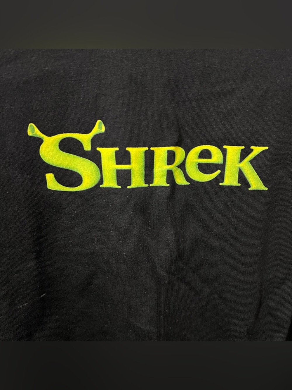 Shrek Not Today I’m Swamped Black Tee Shirt - Picture 2 of 4